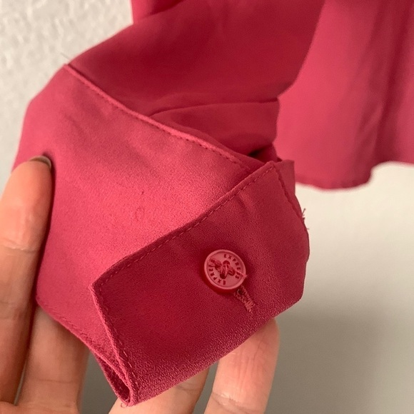 Express The Portofino Shirt Blouse Slim Fit - Picture 7 of 11